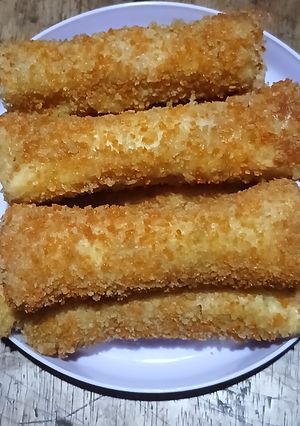 Foto resep Roti goreng gulung isi sosis