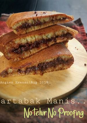Foto resep Martabak Manis No Telur, No Proofing