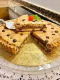 Pastel “Cookies” relleno con Nutella. (“Cookies cake” filled with Nutella)