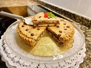 Una foto de cookies rellenas de nocilla