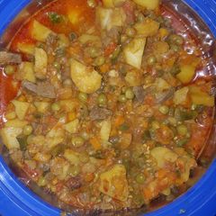A picture of Irish potatoes porridge.