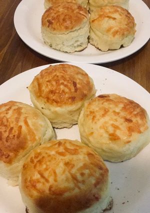 Una foto de Pan de papa para hamburguesa 🥔