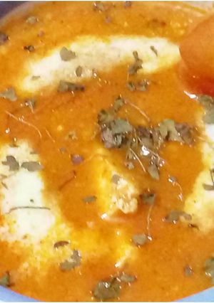 A picture of Shahi paneer.