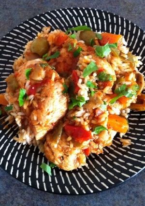 A picture of Chicken Cacciatore.