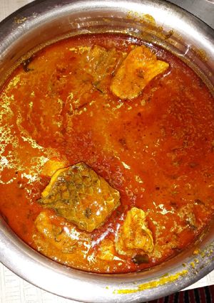 A picture of Fish curry.