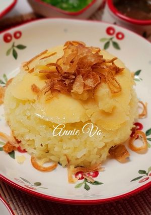 Hình của món Xôi xéo.