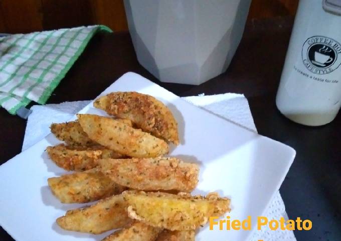 Resep Fried Potato Wedges Anti Gagal