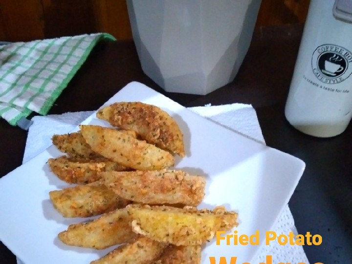 Resep Fried Potato Wedges Anti Gagal