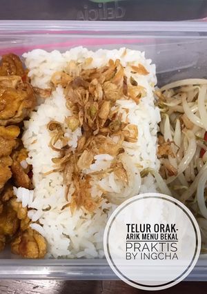 Foto resep Telur Orak-Arik Menu Bekal Praktis