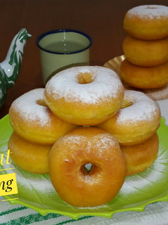 Foto resep Donat Labu Kuning Lembut 🍩