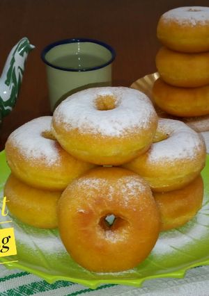 Foto resep Donat Labu Kuning Lembut 🍩
