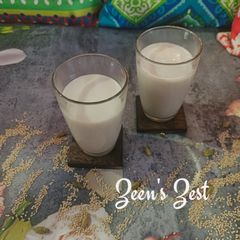 A picture of Ellu Juice/ Sesame Seeds Milk.