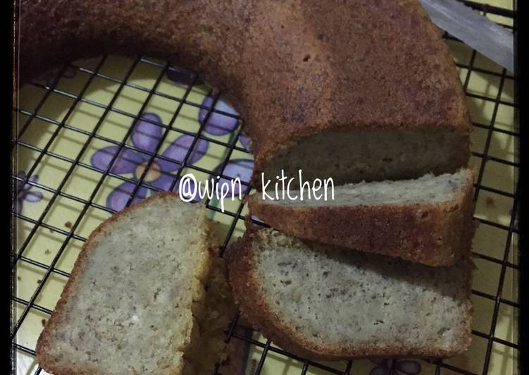 Resep Banana Cake Baking Pan Anti Gagal