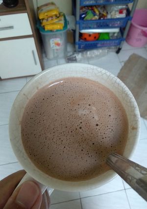 Foto resep Fresh milk with chocolatos