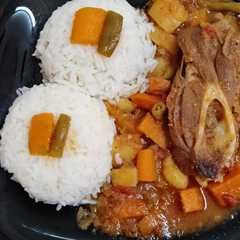 ارز بمرق الخضار-レシピのメイン写真