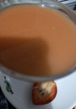 A picture of Star apple moctail.