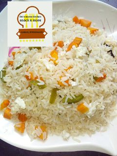 Chinese White rice ainihin hoton girkin