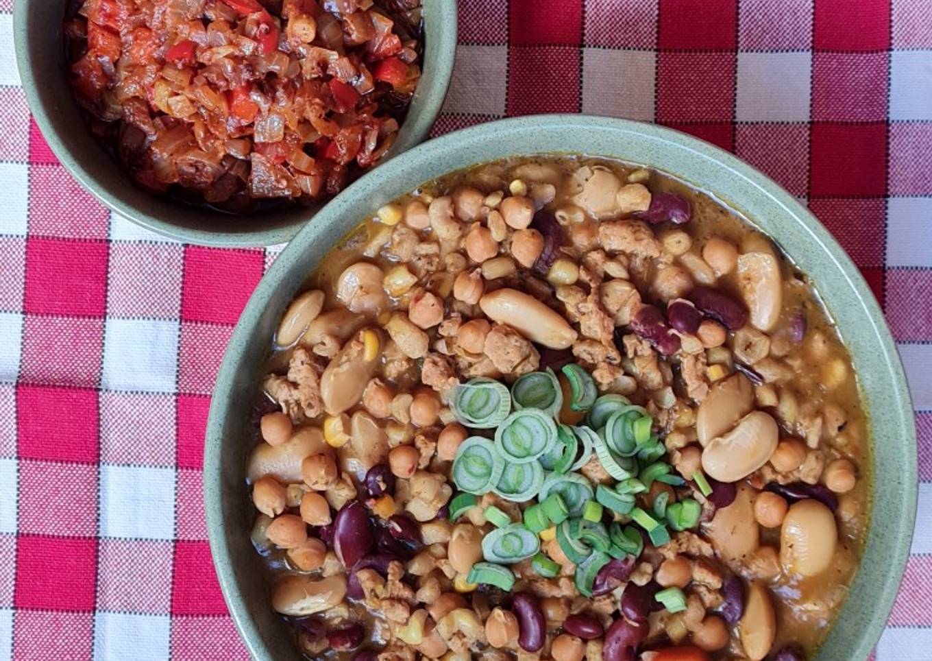 Locro sustancioso y saludable ♥ 🐄 🐂 🐖 🐑 🐏 🐔♥ Locro vegano