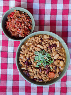 Una foto de Locro sustancioso y saludable ♥ 🐄 🐂 🐖 🐑 🐏 🐔♥ Locro vegano