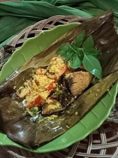 Foto resep Pepes Ikan Asin Tuna