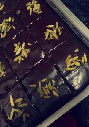 صورة لوصفة براونيز بصوص الشكولاتة من ابتكاري
