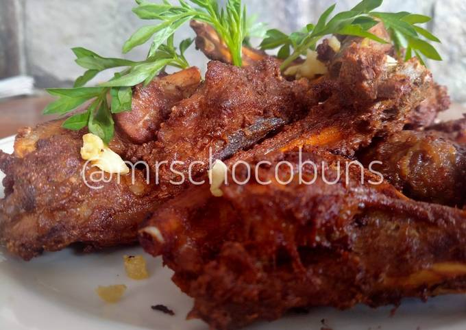 Resep Iga Babi Goreng yang Bisa Manjain Lidah