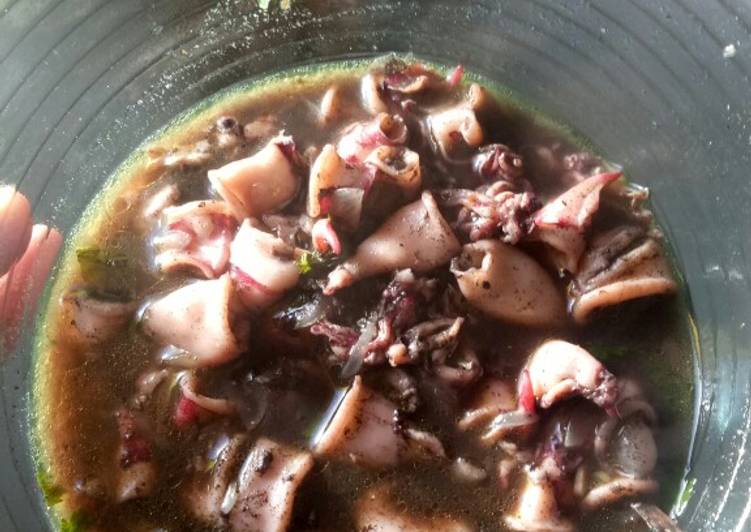 Resep Cumi Kuah Hitam, Anti Gagal