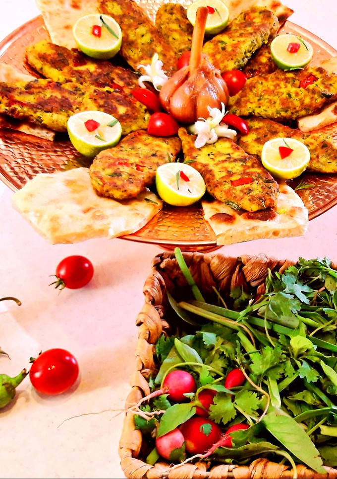 عکسی از دستور کوکوی مخلوط