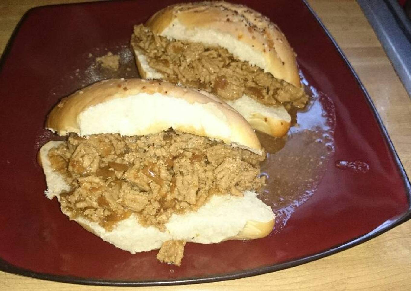 Loose meat sanwiches