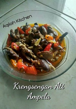 Foto resep 10.Krengsengan Ati Ampela