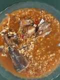 Arroz con caballa (tipo caldero)