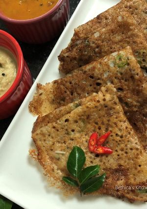 A picture of Rava Dosa.