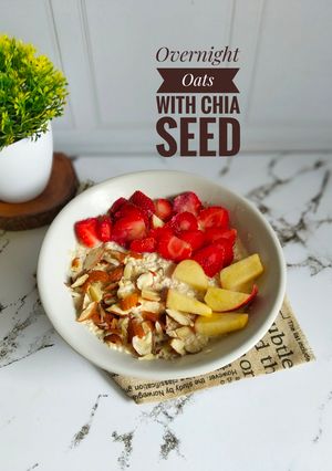 Foto resep Overnight Oats With Chia Seed