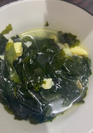 Foto resep Sup Rumput Laut