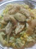 Rajas con Pollo