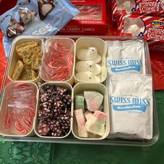A picture of Hot cocoa bar.