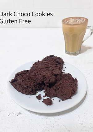 Foto resep Dark Choco Cookies Gluten Free