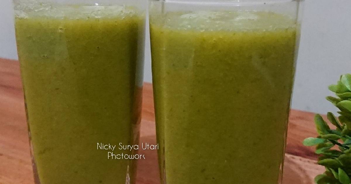 Resep Green Smoothies oleh Nicky Surya Utari Cookpad