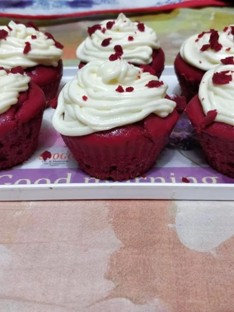 Recipe Red velvet cupcake with a cream cheese frosting the Perfect Perfect