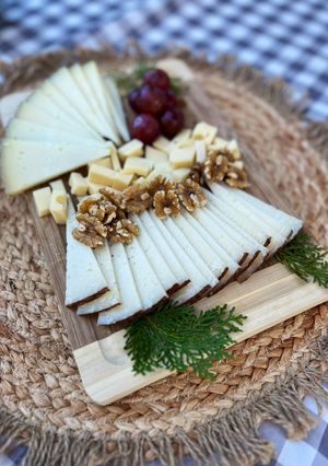 Una foto de Tabla de queso: tapas o entrante para celebraciones