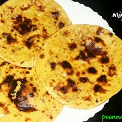 A picture of Tandoori missi Roti.