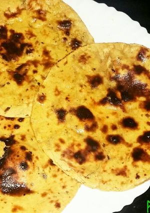 A picture of Tandoori missi Roti.