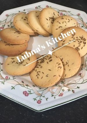 A picture of Cumin Biscuits:Zeera Biscuits.
