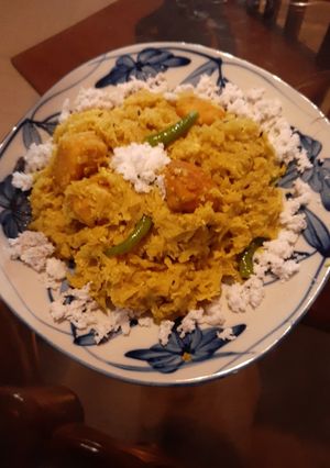 চাল কুমড়া ঘন্ট(chaal kumro ghonto recipe in Bengali) রেসিপির প্রধান ছবি