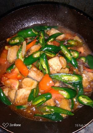 Foto resep Tumis ikan asin jambal roti