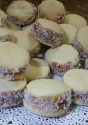 Una foto de Alfajores de maizena