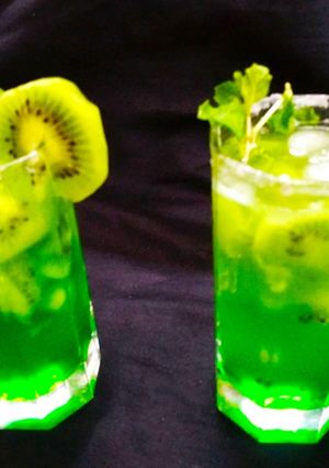 A picture of Green land Mocktail.