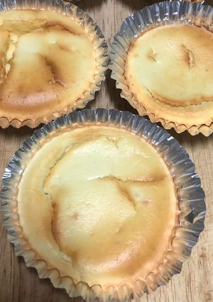 Hình của món Bánh cheesecake nồi chiên không dầu.
