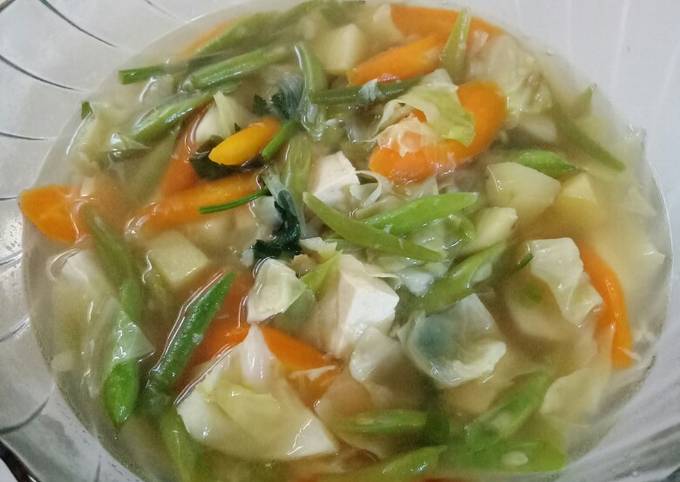 5. Sop Sayur Tahu