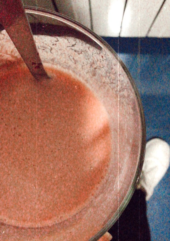Una foto de Batido de fresas y arándanos 🍓